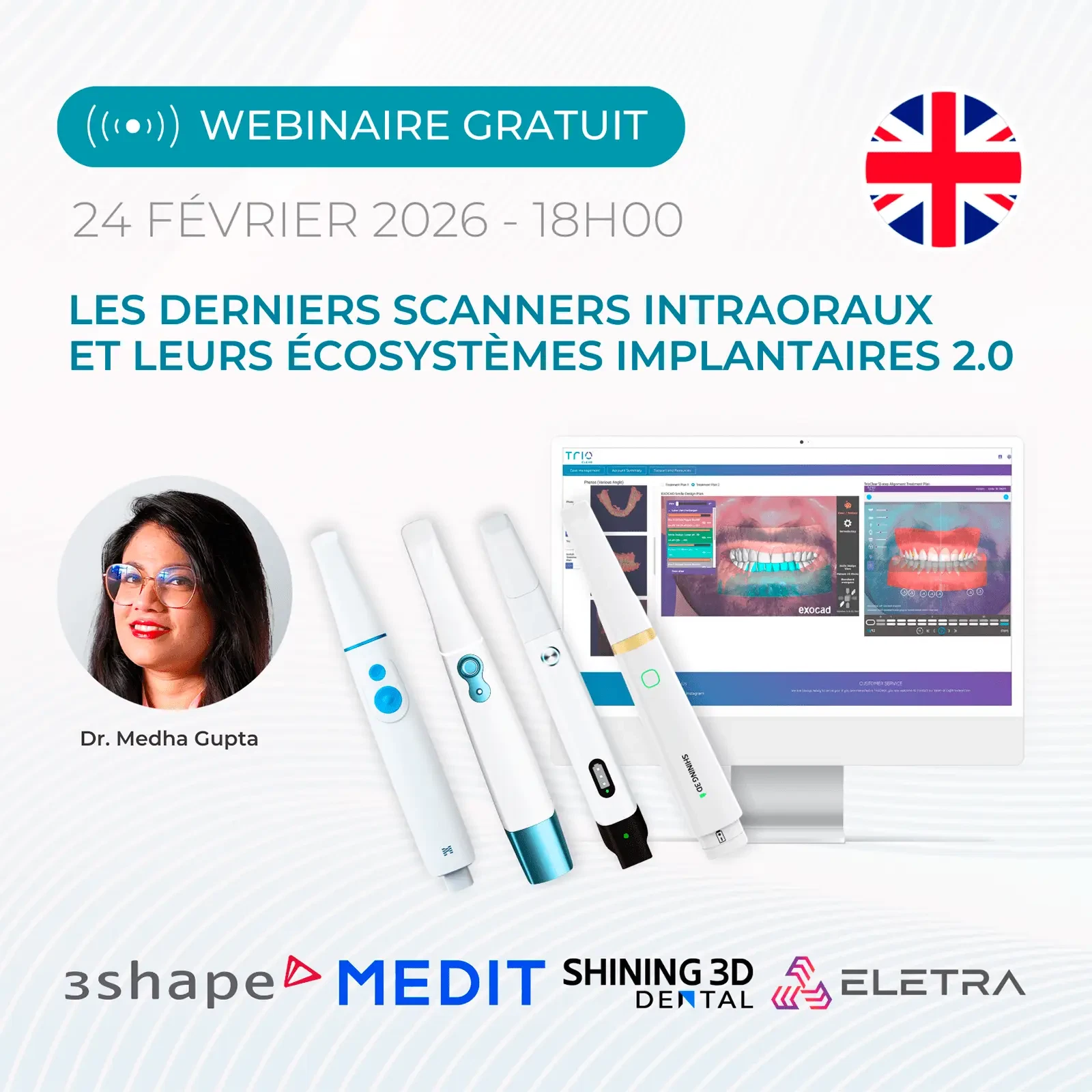 Webinaire - Explorez les derniers systèmes IOS et leurs écosystèmes d’implants 2.0 (EN)
