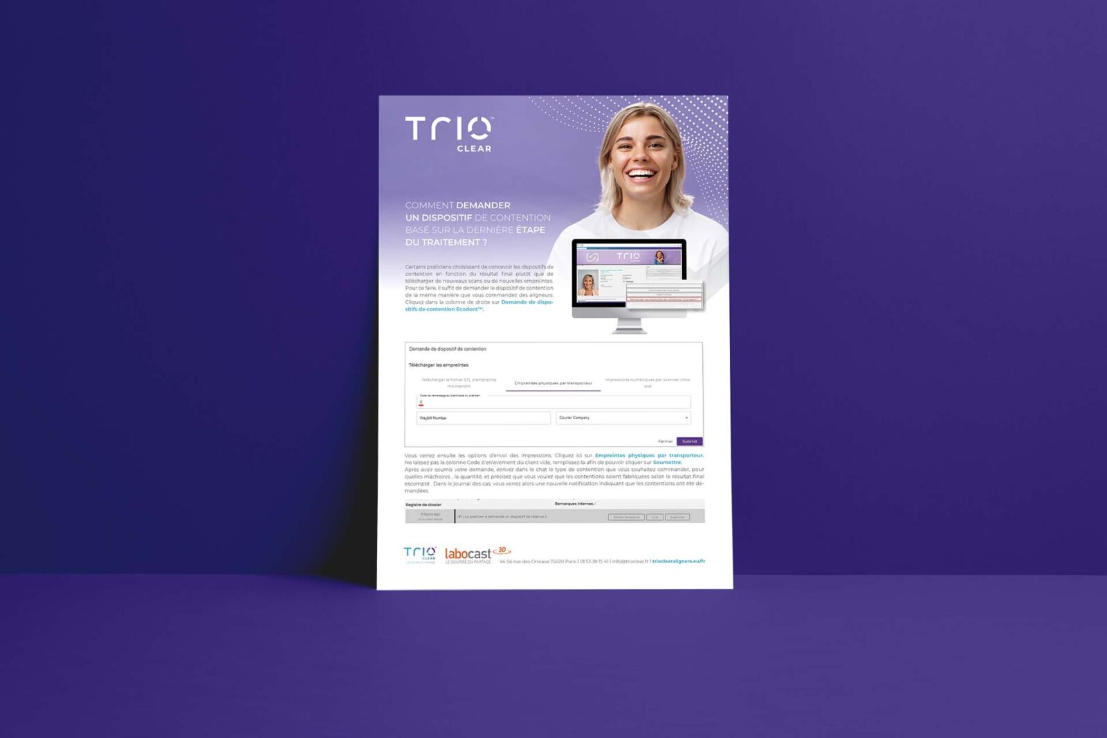 Comment demander un dispositif de contention Ecodont™ ?