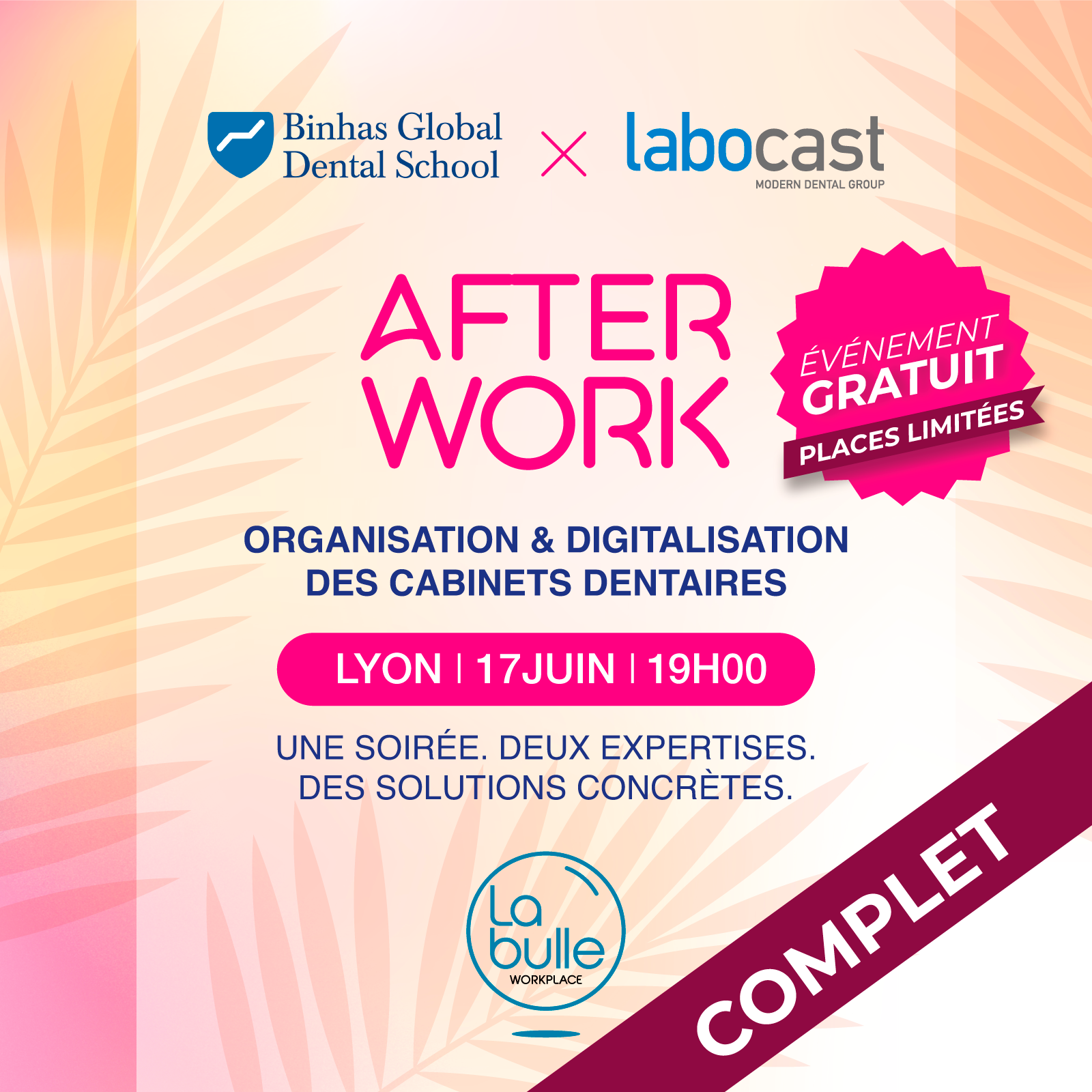 After work BGDS carré complet
