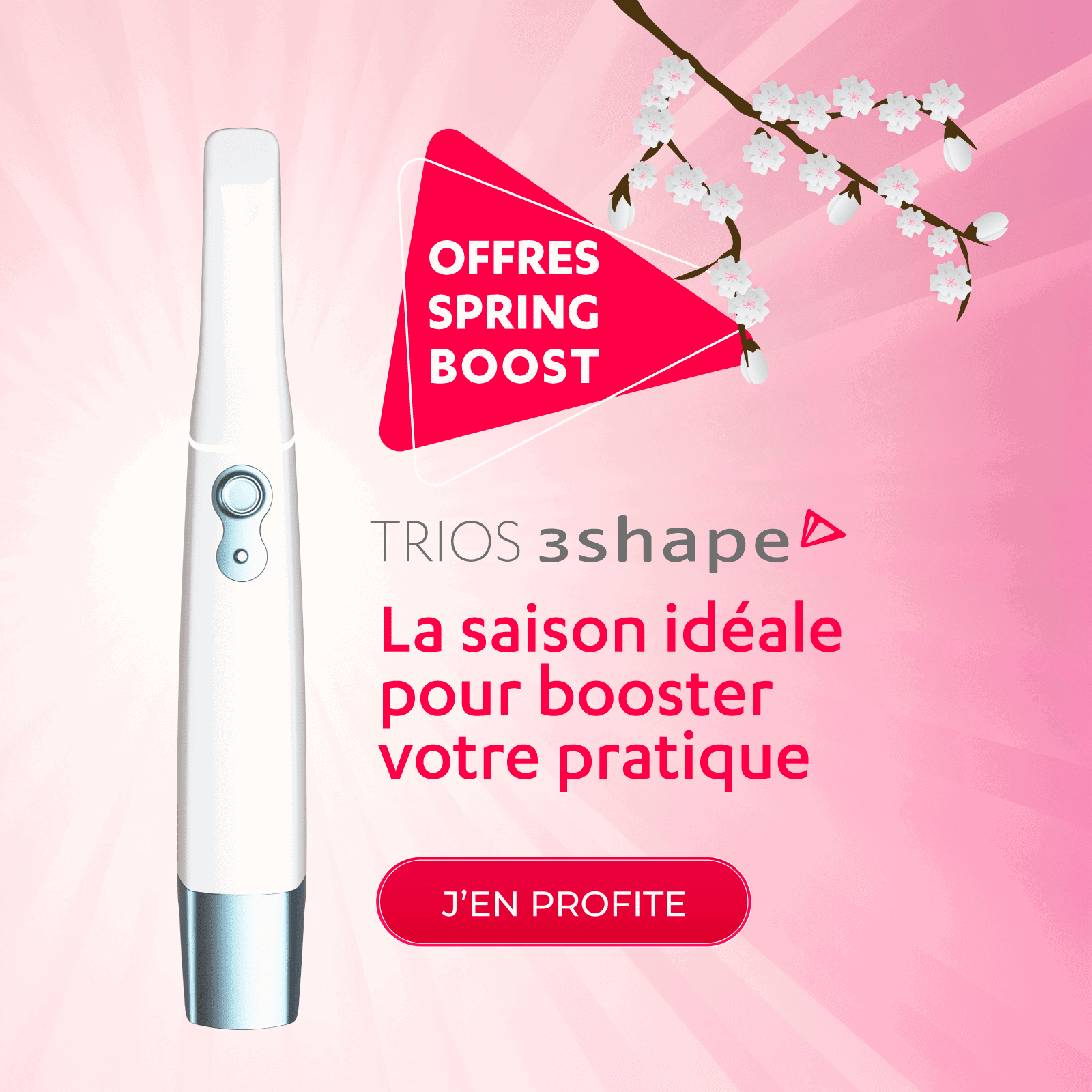 Offre printemps 3Shape carré