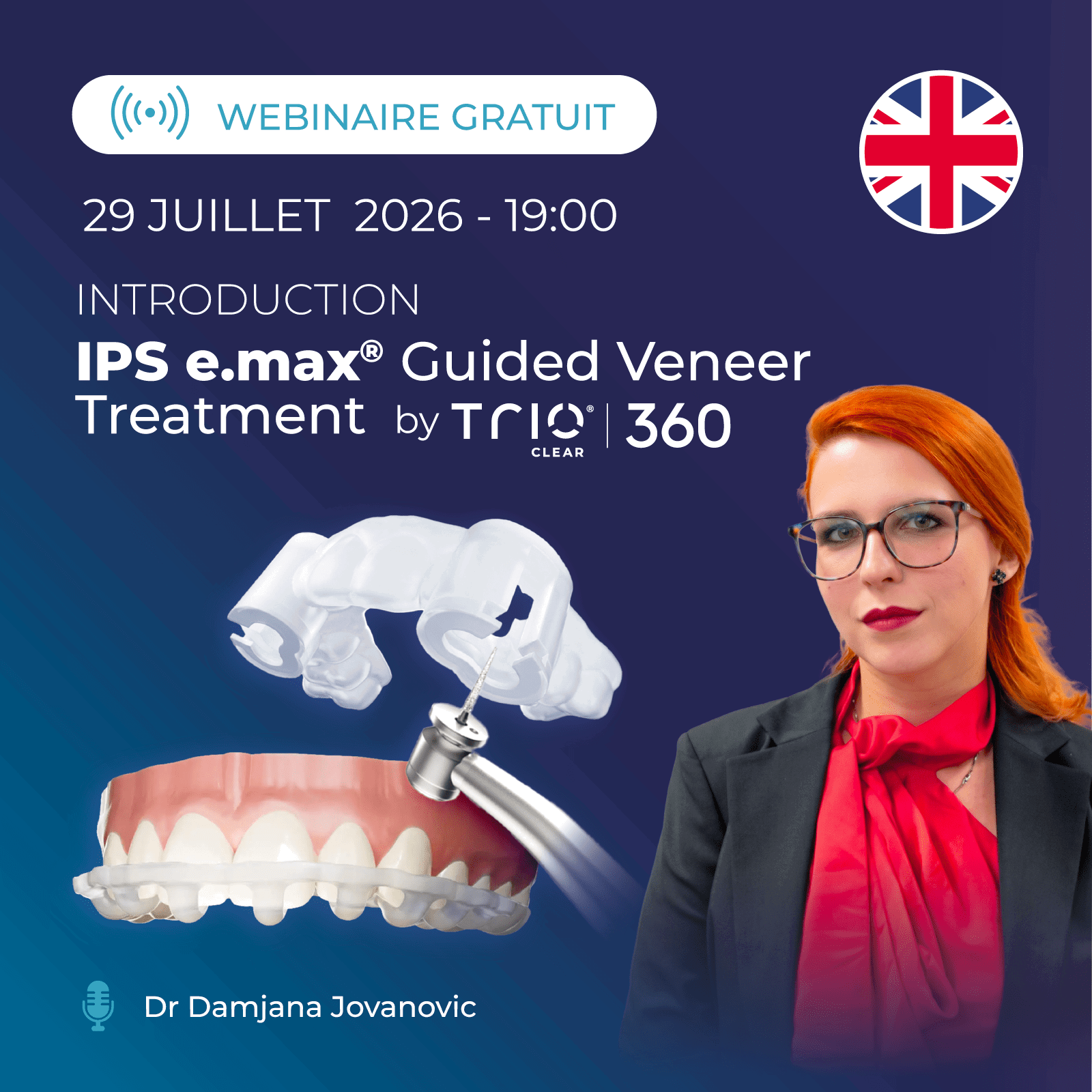 IPS e.max® Guided Veneer Treatment by TrioClear®360