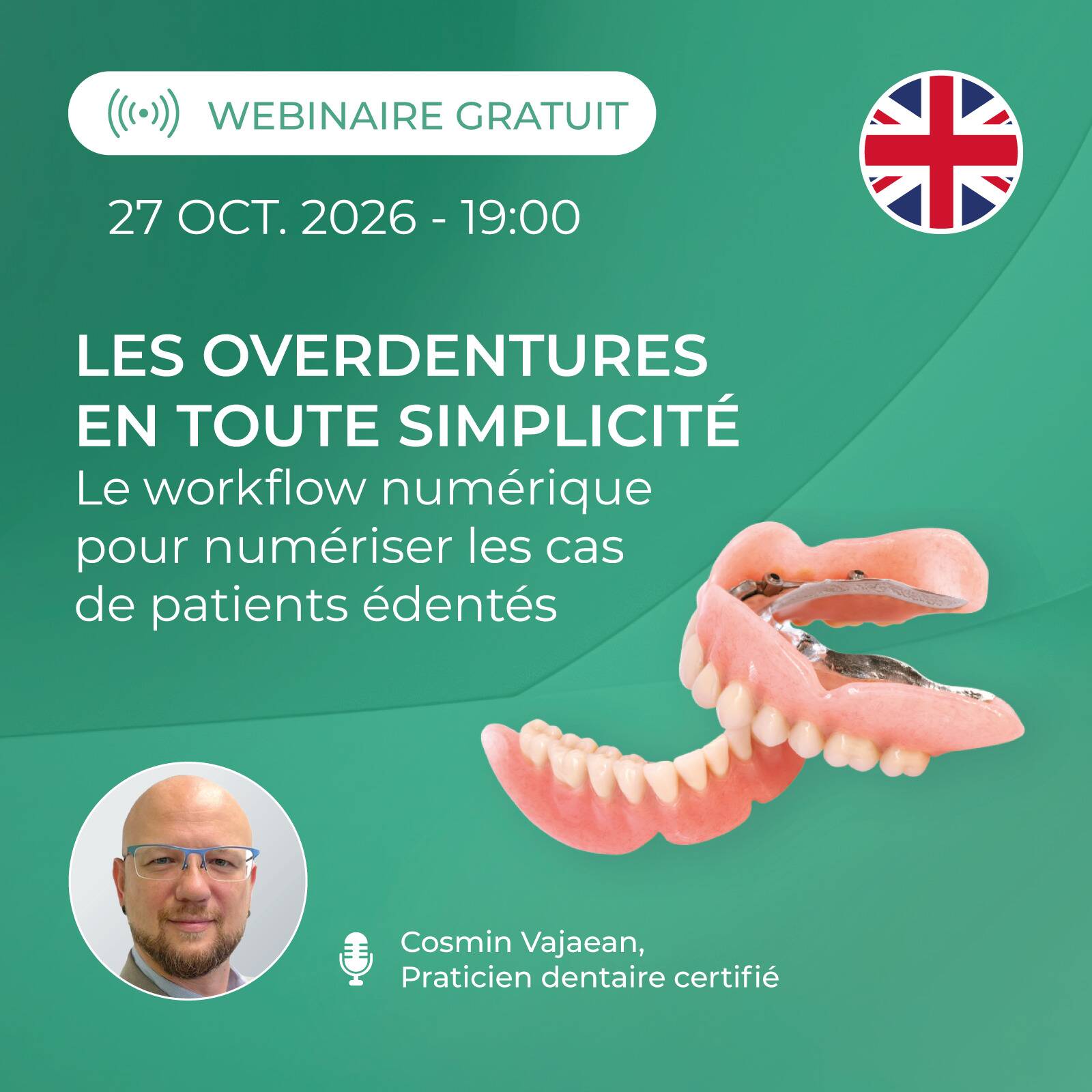 Webinaire Overdenture & Prothèse Amovible
